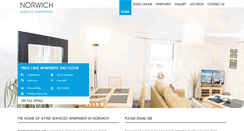 Desktop Screenshot of norwichapartment.com